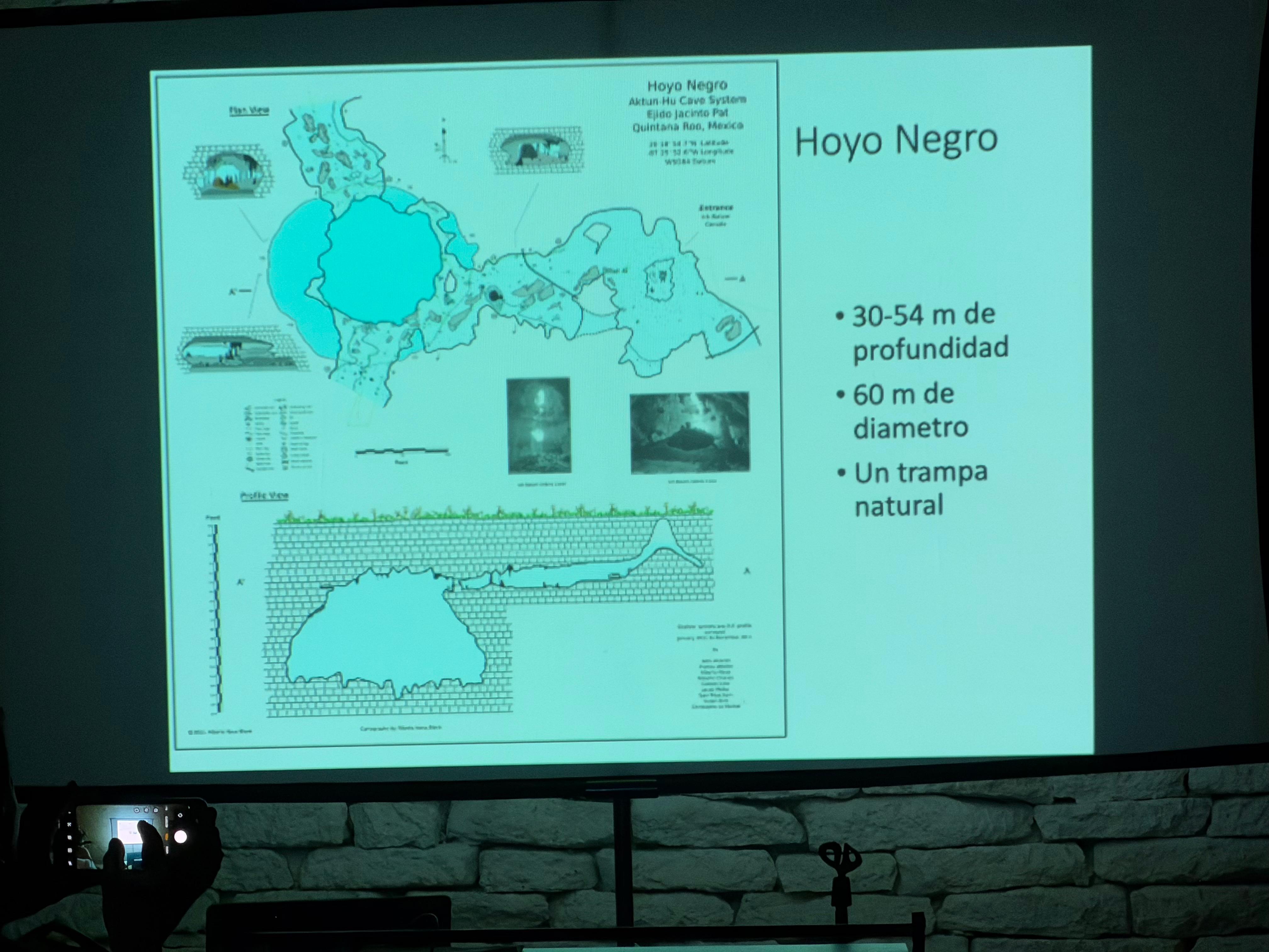 Participante del proyecto Hoyo Negro, en Tulum, a favor de que los cenotes sean declarados áreas naturales protegidas